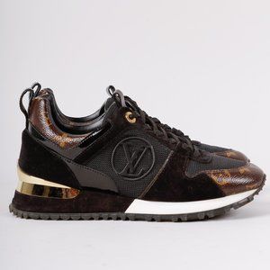 Louis Vuitton Black and Gold Women's Sneakers